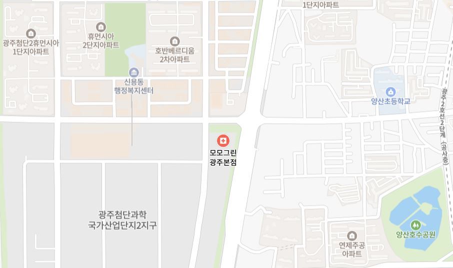 모모그린 위치 지도